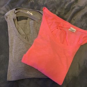 PINK 2 cutout tees